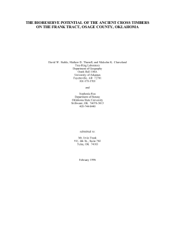 THE BIORESERVE POTENTIAL OF THE ANCIENT CROSS