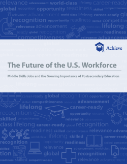 The Future of the US Workforce