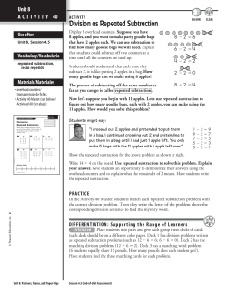 Activity 40 Teacher Spanish