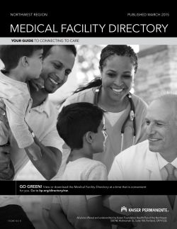 Medical Facility Directory