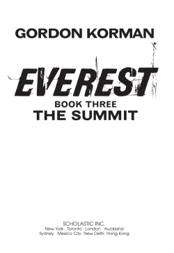 everest - Scholastic