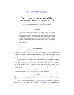 The connective constant of the honeycomb lattice equals 2+2