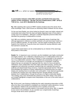 Raafat Ishak and Milli Jannides