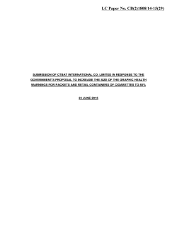 LC Paper No. CB(2)1808/14