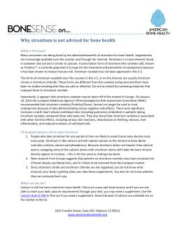 BONSENSE PDF - American Bone Health