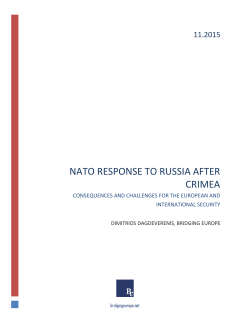 nato response to russia after crimea