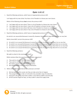 Quiz: L.6.1.C