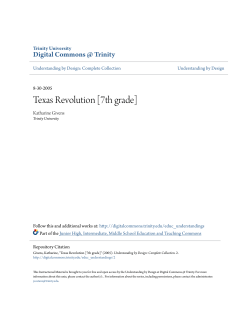 Texas Revolution [7th grade]