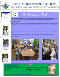 Here`s - The Codrington School