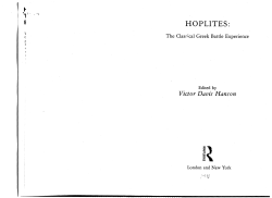 hoplites - Stanford University