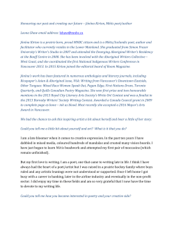 Full interview with J&oacute;n&iacute;na Kirton