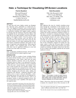 Halo: a Technique for Visualizing Off
