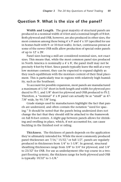 Question 9. What is the size of the panel?