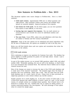 November 2013 - Problem