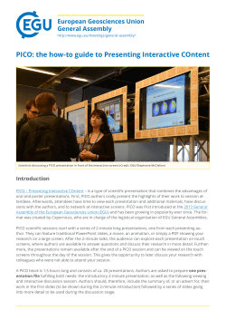 PICO: the how-to guide to Presenting Interactive COntent