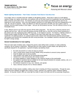 Retail Lighting Revolution - Part 3