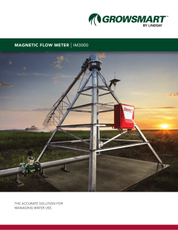 MAGNETIC FLOW METER IM3000