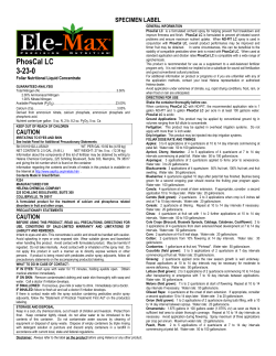 PhosCal LC 3-23-0 - Kelly Registration Systems