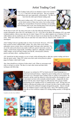 Artist Trading Card