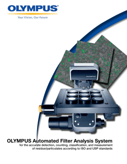 OLYMPUS Automated Filter Analysis System
