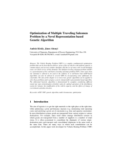 Optimization of Multiple Traveling Salesmen Problem by a Novel