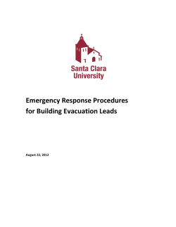Building Evacuation Lead Procedure