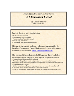 A Christmas Carol