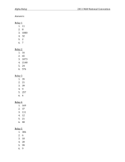 Solutions - Mu Alpha Theta