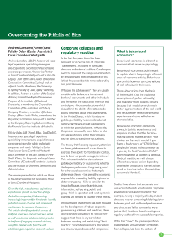 Overcoming the Pitfalls of Bias - Institute of Internal Auditors