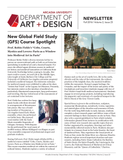 New Global Field Study (GFS) Course Spotlight