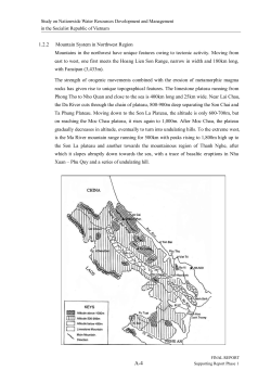 1.2.2 Mountain System in Northwest Region Mountains in the