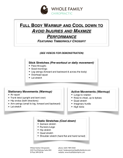 to a List of All Stretches