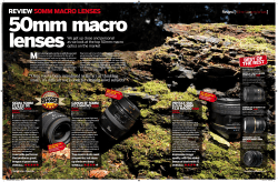 review 50MM MacrO lenSeS
