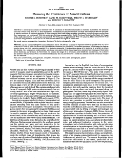 Measuring the Thicknesses of Auroral Curtains
