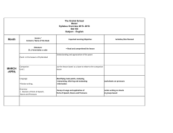 English - The Orchid School