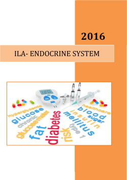 ILA- ENDOCRINE SYSTEM