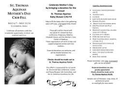 Printable Crib Fill Shopping Guide