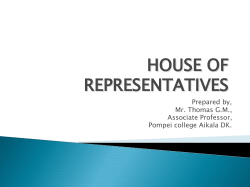House of Representatives