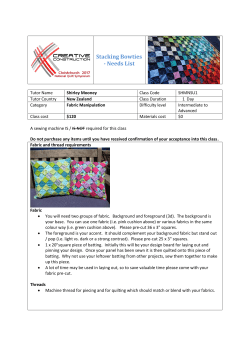 Stacking Bowties - Needs List