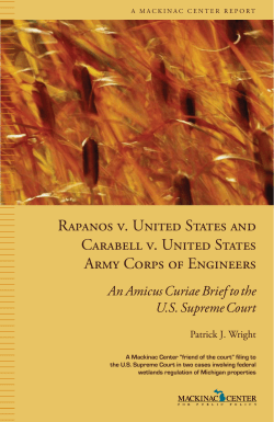 Rapanos v. United States and Carabell v. United