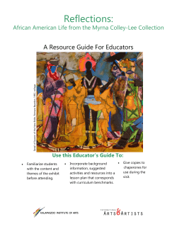 Reflections Educator Guide