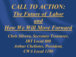 Factors Changing the Industry Patterns of Ownership