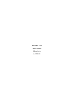 Oxidation State