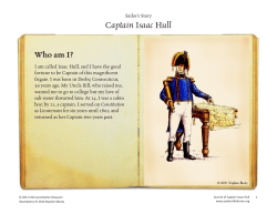 Captain Isaac Hull - A Sailor`s Life for Me!