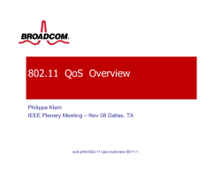 Presentation avb-phkl-802-11-qos-overview-0811