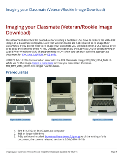 Imaging your Classmate (Veteran/Rookie Image Download)
