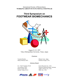 here - Footwear Biomechanics Group