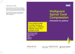 Malignant Spinal Cord Compression.indd