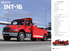 Metro Tow Trucks INT-16