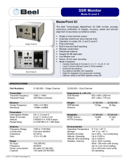 SSR Monitor - Beel Technologies